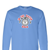 [[color:Carolina Blue]] Only Enemy Is The Clock Swimming Long Sleeve T-shirt Carolina Blue