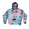 [[color:Dream]] Pin To Win Girls Wrestling Tie Dye Hoodie Dream