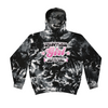[[color:Multi Black]] Pin To Win Girls Wrestling Tie Dye Hoodie Multi Black