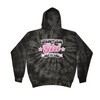 [[color:Spider Black]] Pin To Win Girls Wrestling Tie Dye Hoodie Spider Black