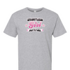 [[color:Sport Grey]] Pin To Win Girls Wrestling Short Sleeve T-shirt Sport Grey