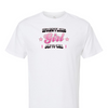 [[color:White]] Pin To Win Girls Wrestling Short Sleeve T-shirt White