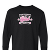 [[color:Black]] Pin To Win Girls Wrestling Long Sleeve T-shirt Black