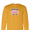 [[color:Gold]] Pin To Win Girls Wrestling Long Sleeve T-shirt Gold