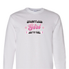 [[color:White]] Pin To Win Girls Wrestling Long Sleeve T-shirt White