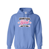 [[color:Carolina Blue]] Pin To Win Girls Wrestling Hoodie Carolina Blue