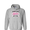 [[color:Sport Grey]] Pin To Win Girls Wrestling Hoodie Sport Grey