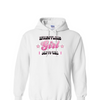 [[color:White]] Pin To Win Girls Wrestling Hoodie White