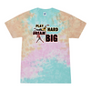 [[color:Snow Cone]] Play Hard Dream Big Baseball Tie Dye T-shirt Snow Cone