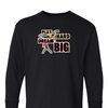 [[color:Black]] Play Hard Dream Big Baseball Long Sleeve T-shirt Black