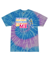 fashionable cotton crew neck clothing T-shirt tee shirt tie dye apparel