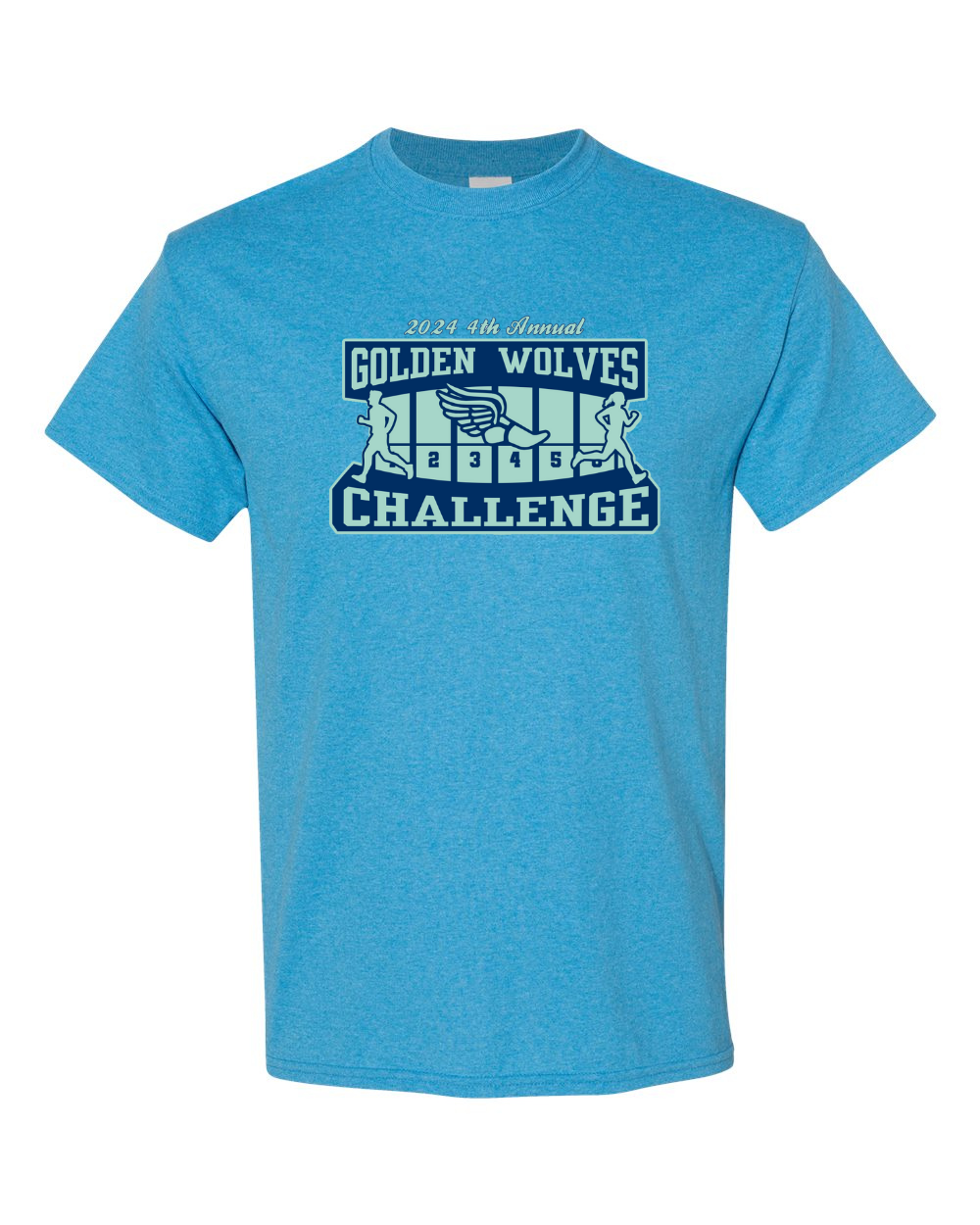 2024 4th Annual Golden Wolves Challenge Short Sleeve