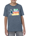 fashionable cotton crew neck clothing T-shirt tee shirt tie dye apparel
