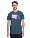 fashionable cotton crew neck clothing T-shirt tee shirt tie dye apparel