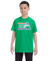 fashionable cotton crew neck clothing T-shirt tee shirt tie dye apparel