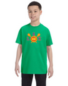 fashionable cotton crew neck clothing T-shirt tee shirt tie dye apparel
