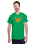 fashionable cotton crew neck clothing T-shirt tee shirt tie dye apparel