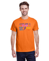 fashionable cotton crew neck clothing T-shirt tee shirt tie dye apparel