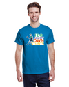 fashionable cotton crew neck clothing T-shirt tee shirt tie dye apparel