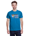 fashionable cotton crew neck clothing T-shirt tee shirt tie dye apparel