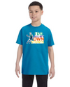 fashionable cotton crew neck clothing T-shirt tee shirt tie dye apparel