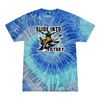[[color:Blue Jerry]] Slide Into Victory Baseball Tie Dye T-shirt Blue Jerry