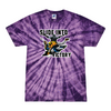 [[color:Spider Purple]] Slide Into Victory Baseball Tie Dye T-shirt Spider Purple