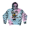 [[color:Dream]] Slide Into Victory Baseball Tie Dye Hoodie Dream
