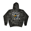 [[color:Spider Black]] Slide Into Victory Baseball Tie Dye Hoodie Spider Black