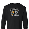 [[color:Black]] Slide Into Victory Baseball Long Sleeve T-shirt Black