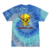 [[color:Blue Jerry]] Softball Dad Tie Dye T-shirt Blue Jerry