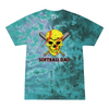 [[color:Zero G]] Softball Dad Tie Dye T-shirt Zero G
