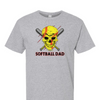 [[color:Sport Grey]] Softball Dad Short Sleeve T-shirt Sport Grey