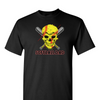 [[color:Black]] Softball Dad Short Sleeve T-shirt Black