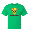 [[color:Irish Green]] Softball Dad Short Sleeve T-shirt Irish Green