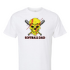 [[color:White]] Softball Dad Short Sleeve T-shirt White
