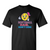 [[color:Black]] Softball Hair Don't Care Short Sleeve T-shirt Black