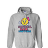 [[color:Sport Grey]] Softball Hair Don't Care Hoodie Sport Grey