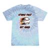 [[color:Lagoon]] Strike Fast Hit Hard Baseball Tie Dye T-shirt Lagoon