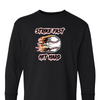 [[color:Black]] Strike Fast Hit Hard Baseball Long Sleeve T-shirt Black
