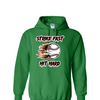 [[color:Irish Green]] Strike Fast Hit Hard Baseball Hoodie Irish Green