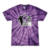 [[color:Spider Purple]] Sweat Sacrifice Success Wrestling Tie Dye T-shirt Spider Purple