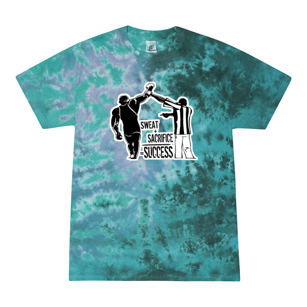 [[color:Zero G]] Sweat Sacrifice Success Wrestling Tie Dye T-shirt Zero G