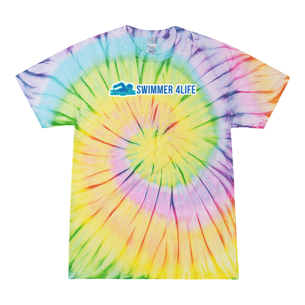 [[color:Lolli-pop]] Swimmer 4 Life Tie Dye T-shirt Lolli-pop
