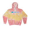 [[color:Funnel Cake]] Swimmer 4 Life Tie Dye Hoodie Funnel Cake