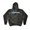 [[color:Spider Black]] Swimmer 4 Life Tie Dye Hoodie Spider Black