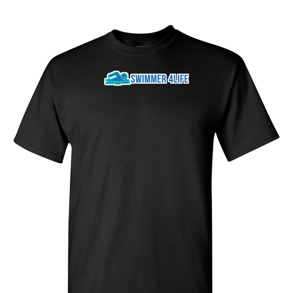 [[color:Black]] Swimmer 4 Life Short Sleeve T-shirt Black