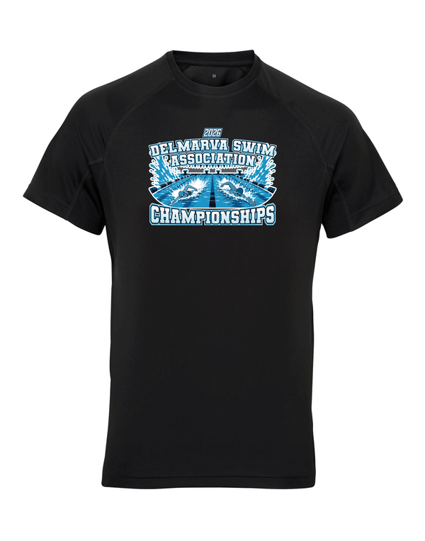 Tech T-shirt LS & SS - 2026 Delmarva Swim Association Championships