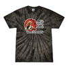 [[color:Spider Black]] The Fit Will Not Submit Wrestling Tie Dye T-shirt Spider Black