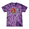 [[color:Spider Purple]] The Fit Will Not Submit Wrestling Tie Dye T-shirt Spider Purple